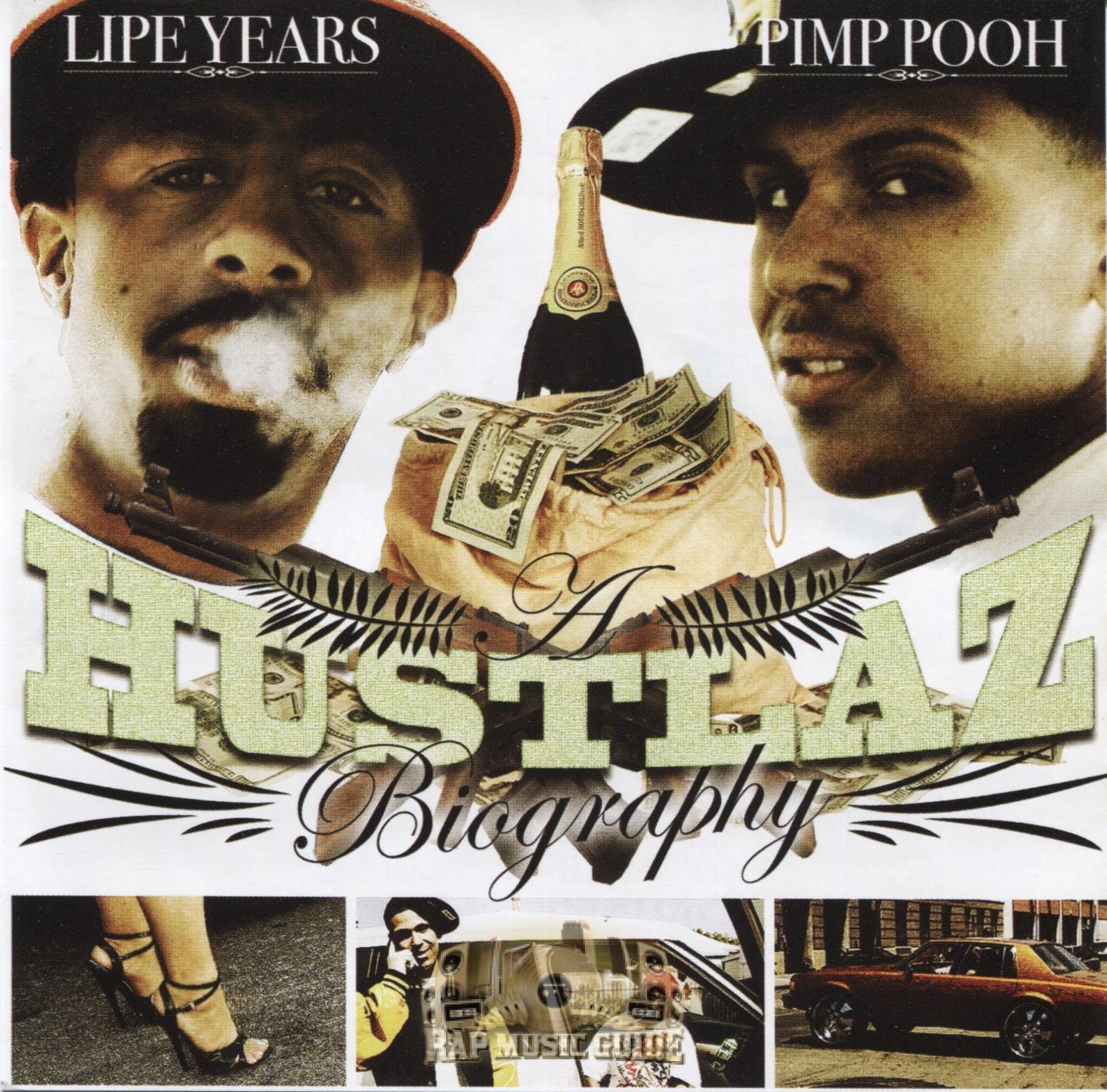 Lipe Years & Pimp Pooh A Hustlaz Biography CD Rap Music Guide